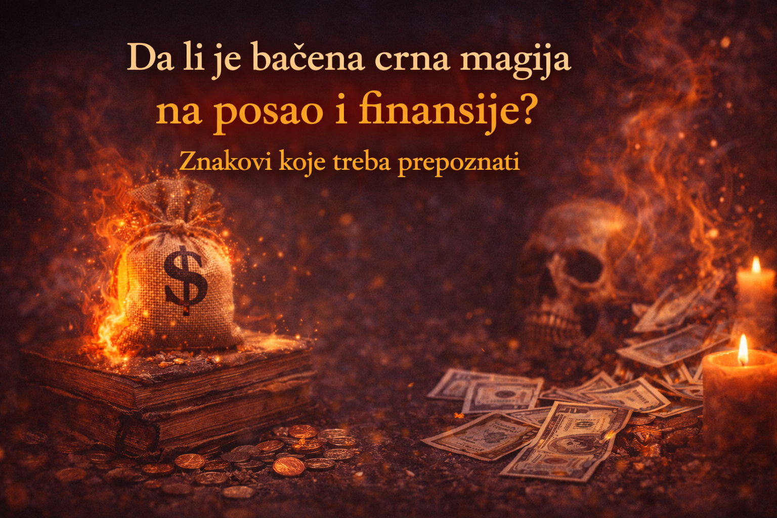 Da li je bačena crna magija na posao i finansije? Znakovi koje treba prepoznati