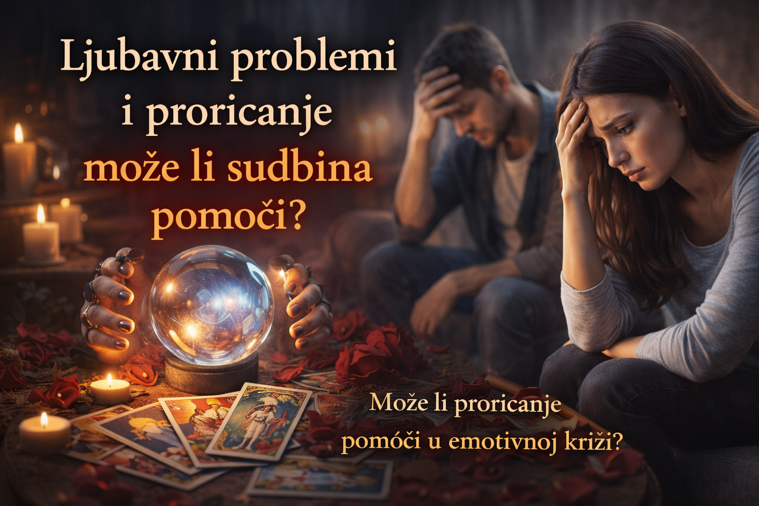 Ljubavni problemi i proricanje – može li sudbina pomoći u emotivnim krizama?